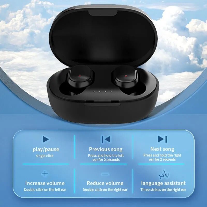 Auriculares Inalámbricos Bluetooth 5.0 A6S Tws